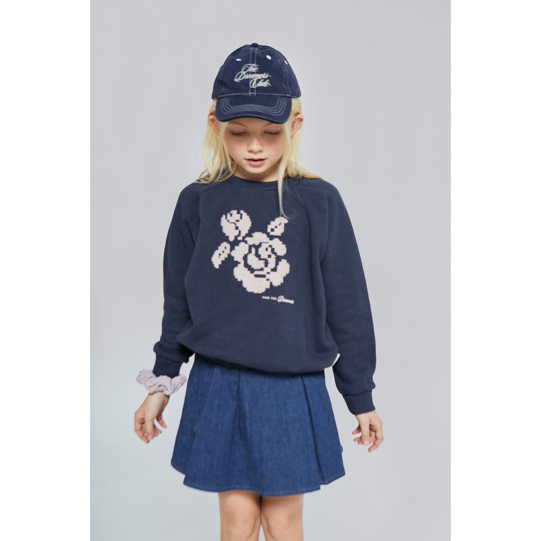 Mipounet  Blue Adela Felpa Sweatshirt