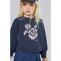 Mipounet  Blue Adela Felpa Sweatshirt