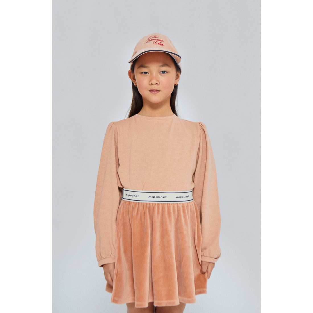 Mipounet  Pink Aurora Velvet Skirt
