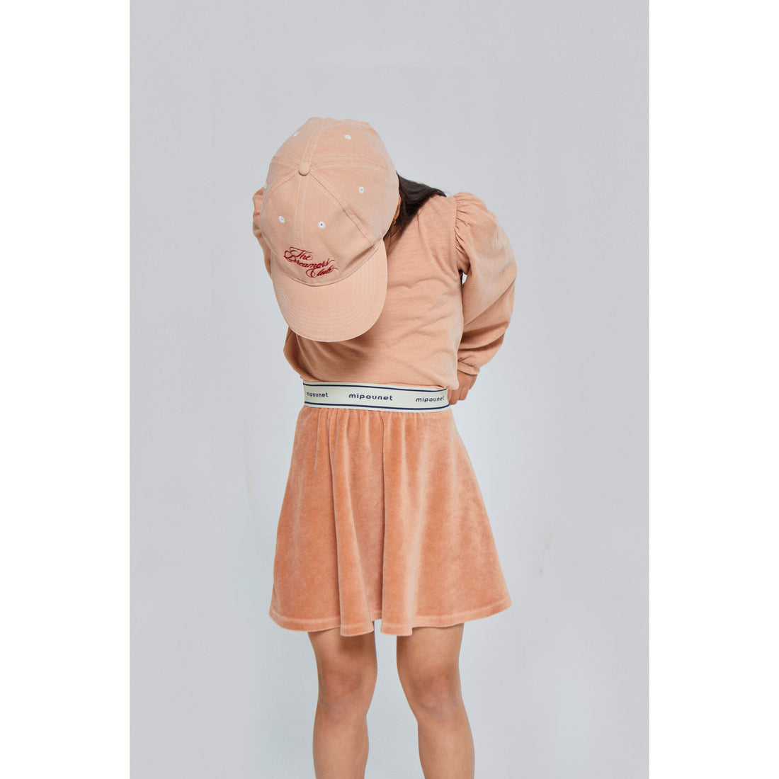 Mipounet  Pink Aurora Velvet Skirt