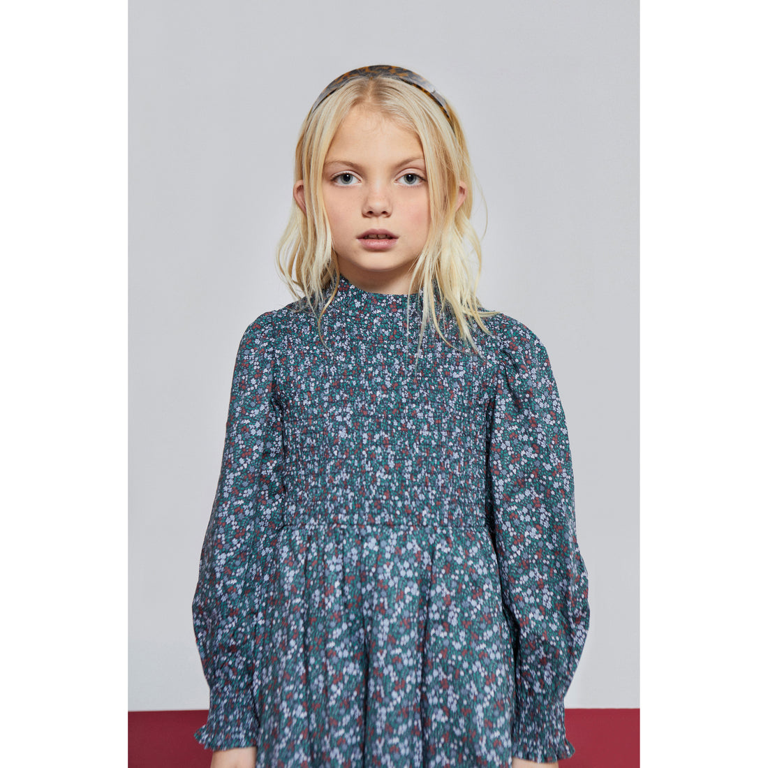 Mipounet  Green Tina Flower Dress