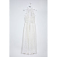 Indee Off White English Lace Long Dress