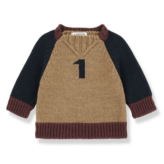 1+ In The Family Castagna Patrick Baby Sweater