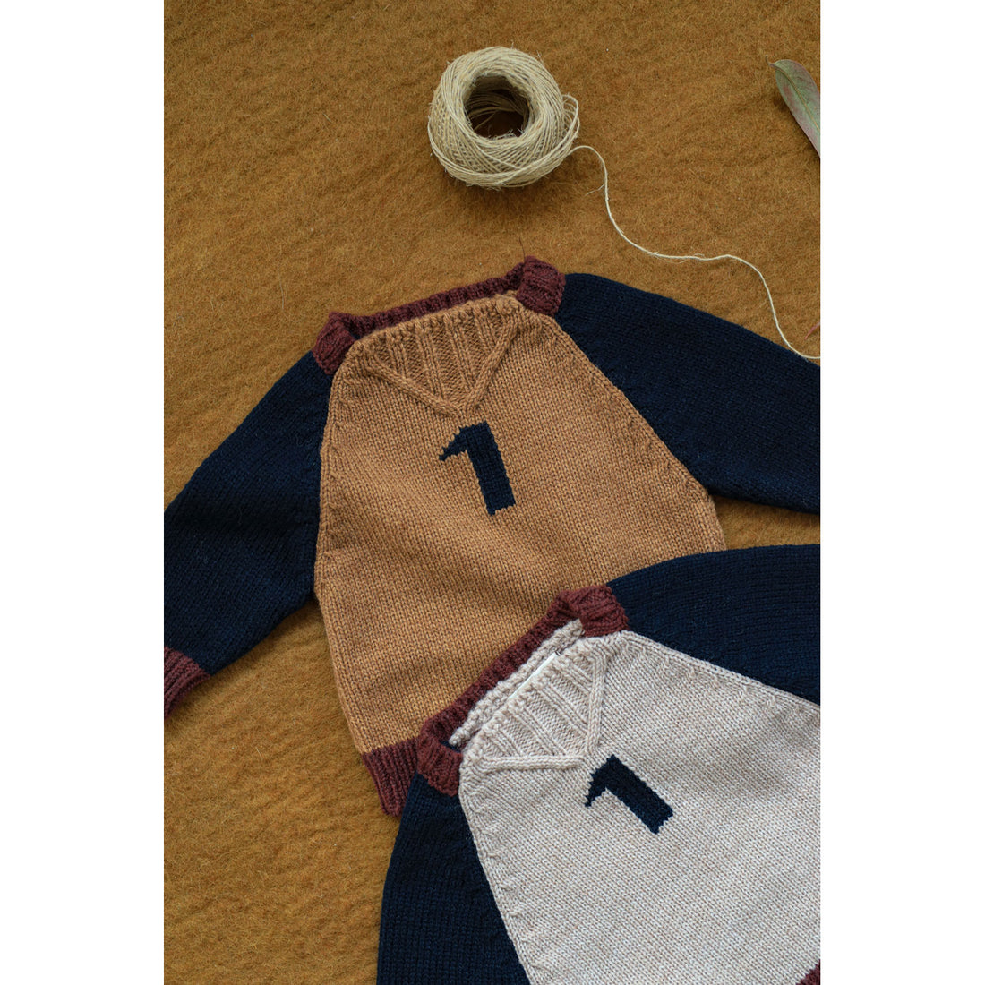 1+ In The Family Castagna Patrick Baby Sweater