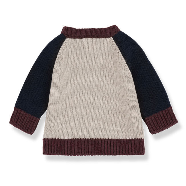 1+ In The Family Tortora Patrick Baby Sweater