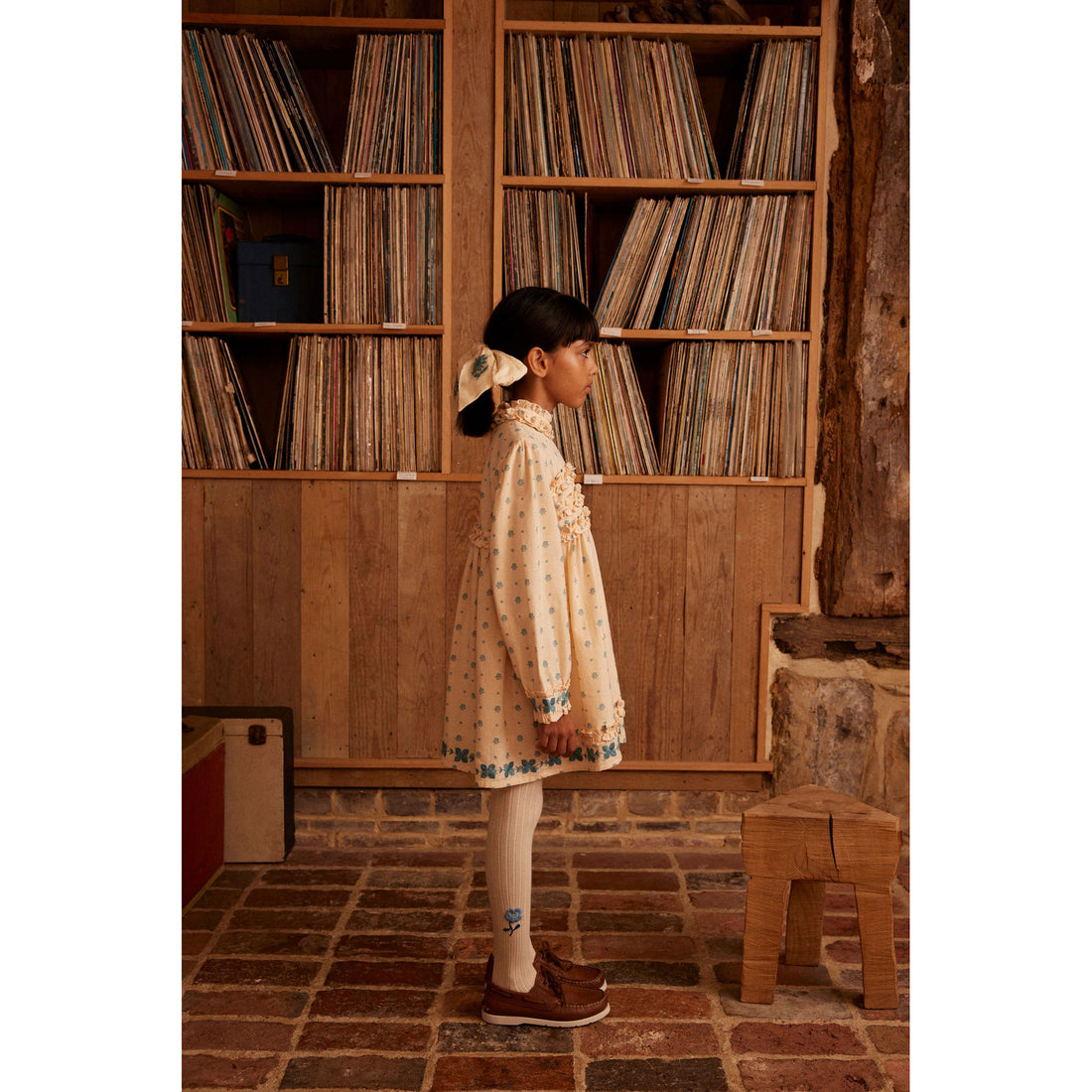 Apolina Meadow Calico Cashew Pernille Dress – Ladida