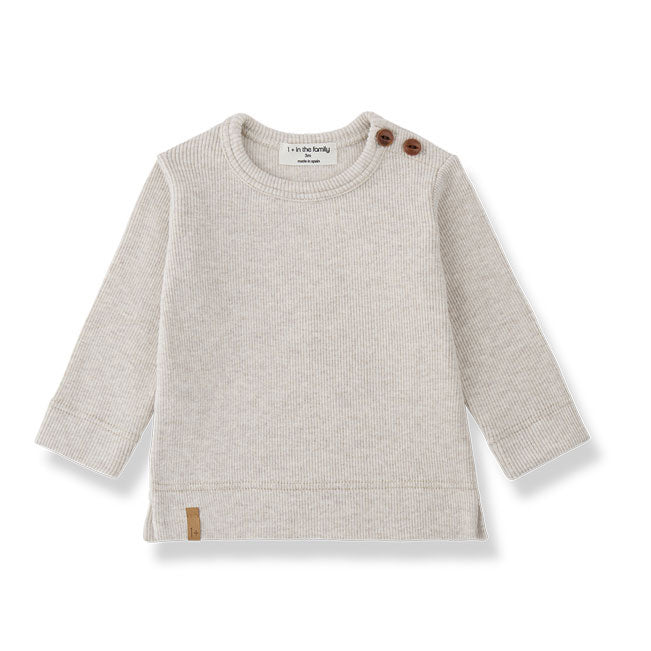 1+ In The Family Rice Pesaro Ls Baby T-Shirt