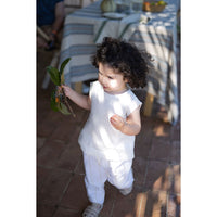 1+ in the Family  Off White Petra Baby Blouse