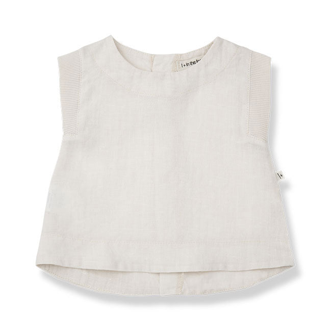 1+ in the Family  Off White Petra Baby Blouse