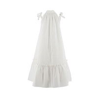 Philosophy Light Cream Sleeveless Flowy Dress