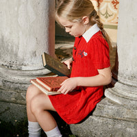 Philosophy Red Short Sleeve Knit Dress