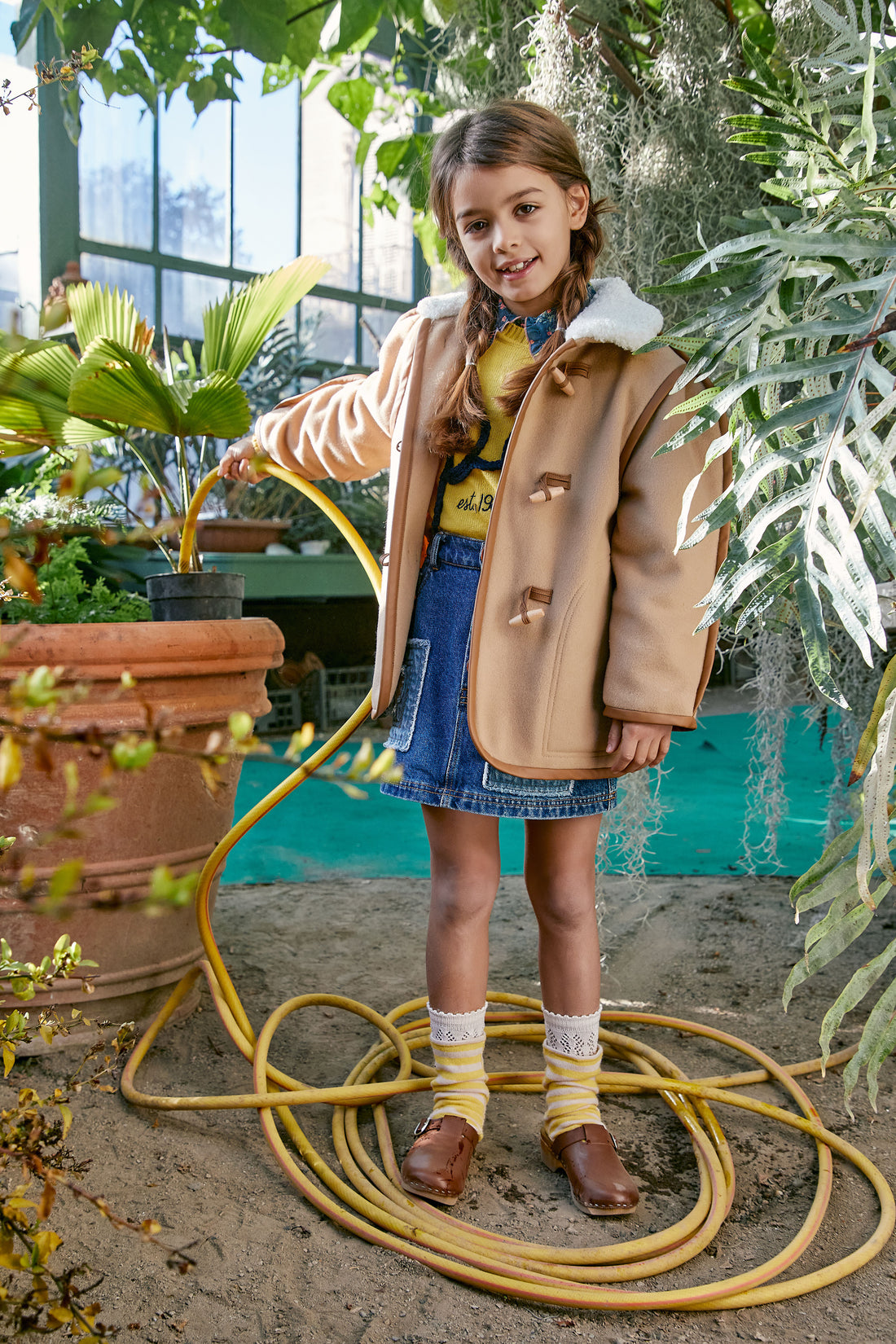 Philosophy Yellow Long Sleeve Sweater