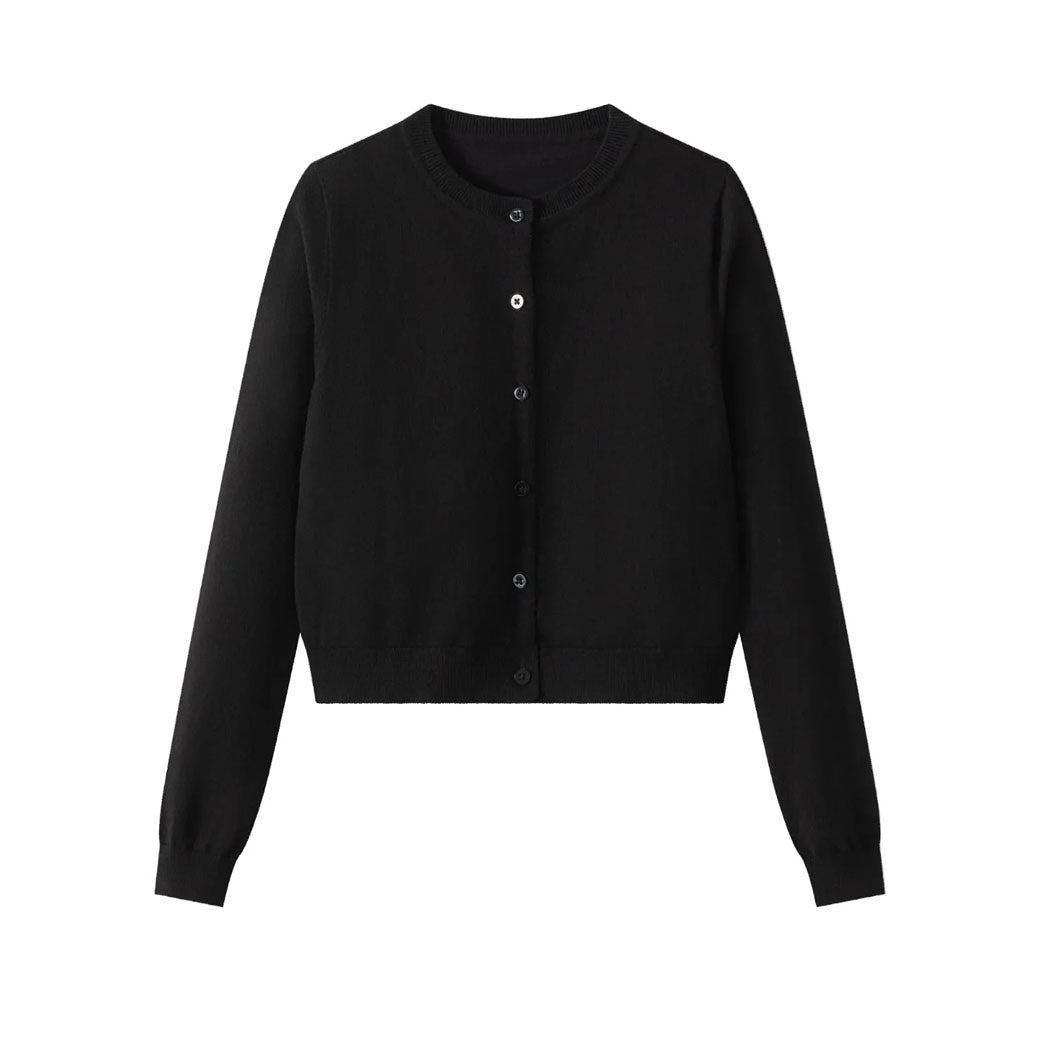 Coco Blanc Black Cardigan