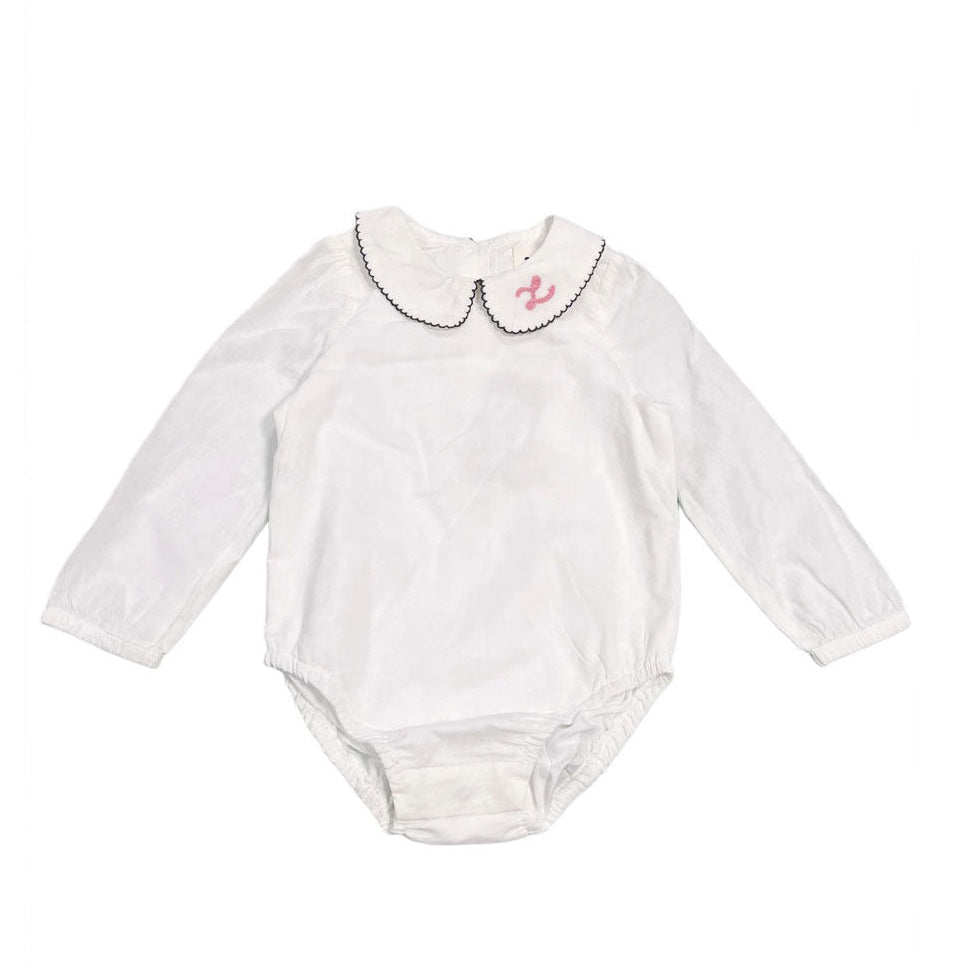 L by Ladida Cream Embroider Onesie