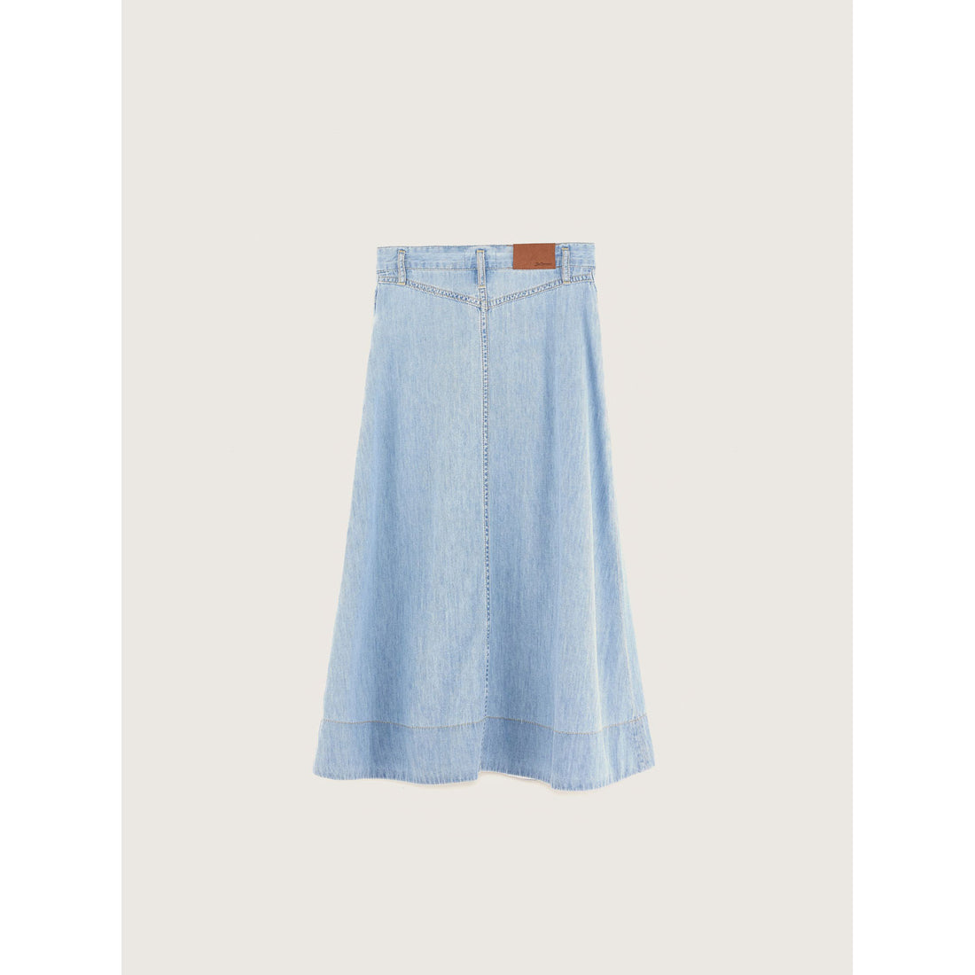 Bellerose Light Blue Bleach Maxi Pivoine Skirt