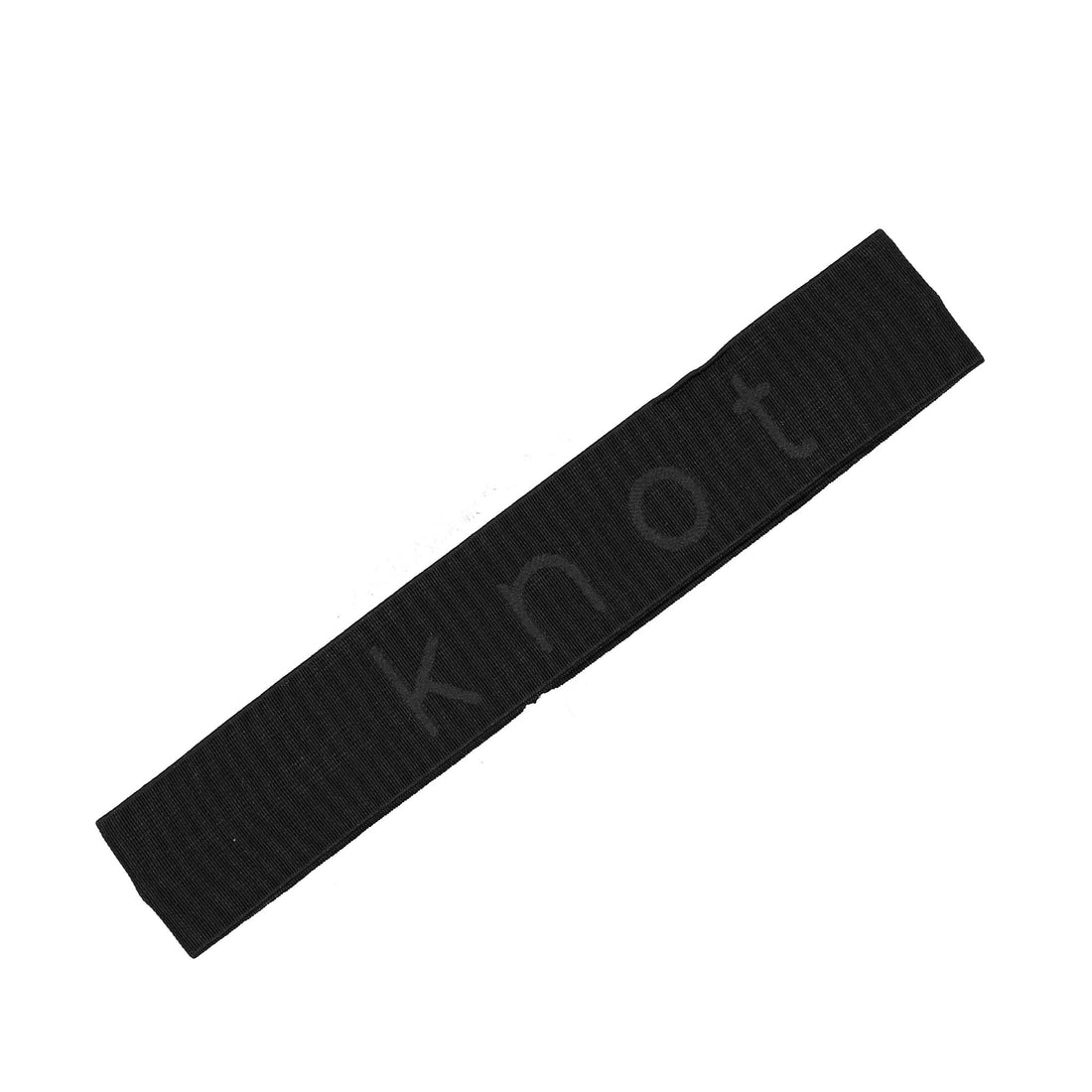 Knot Hairbands Black Playband- Woven Edition