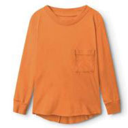 Nununu Orange Sun Pocket Shirt