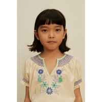 Apolina Cream Pol Blouse