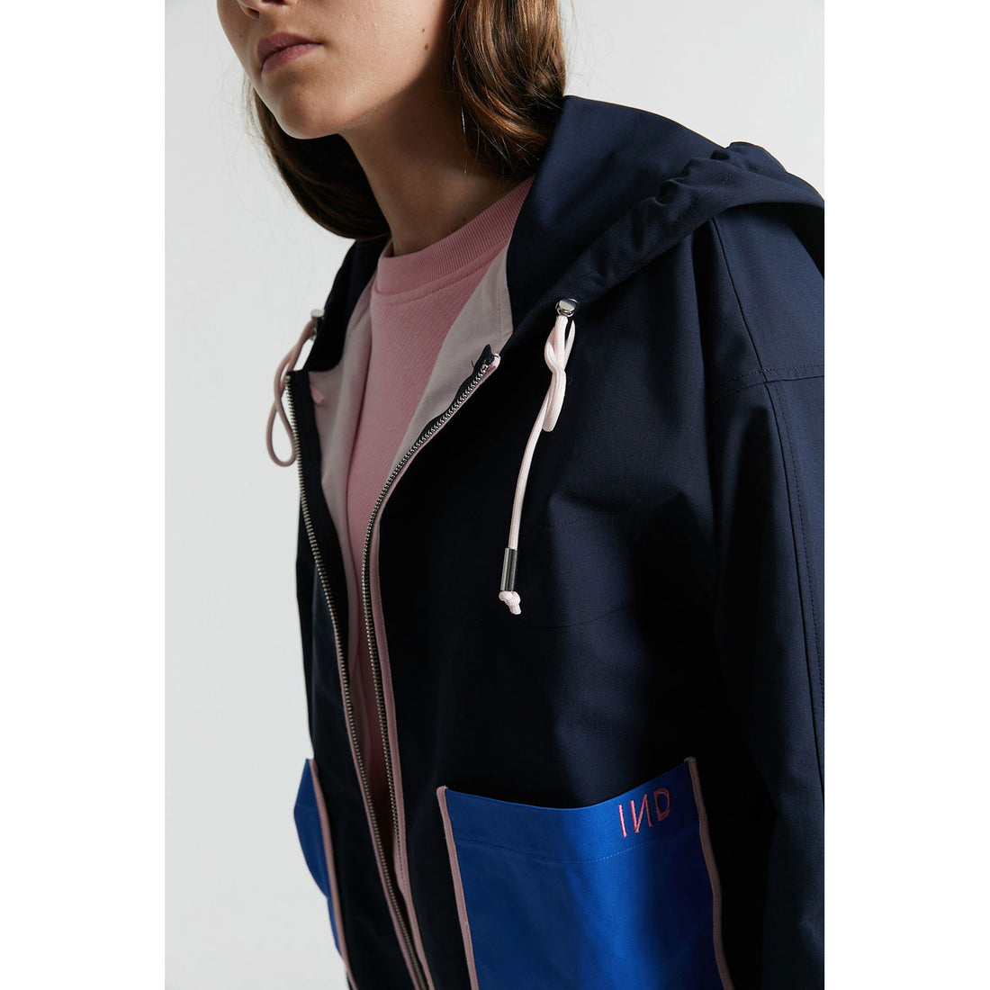 Indee Marine Blue Light Rain Jacket