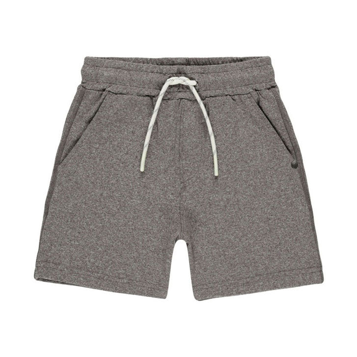 Rylee and Cru Heathered Grey Oceanside Tech Short