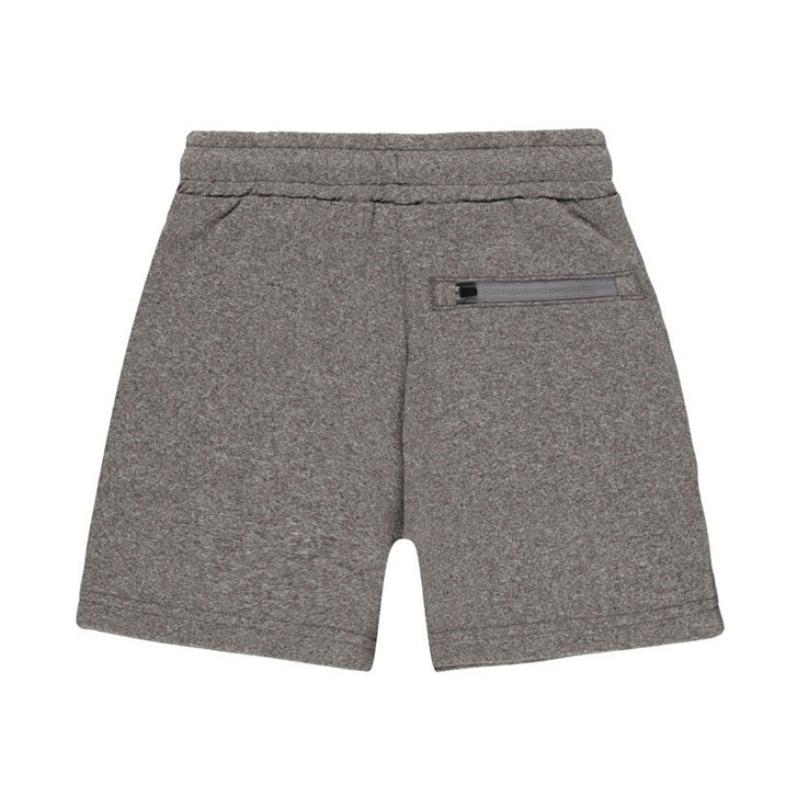 Rylee and Cru Heathered Grey Oceanside Tech Short