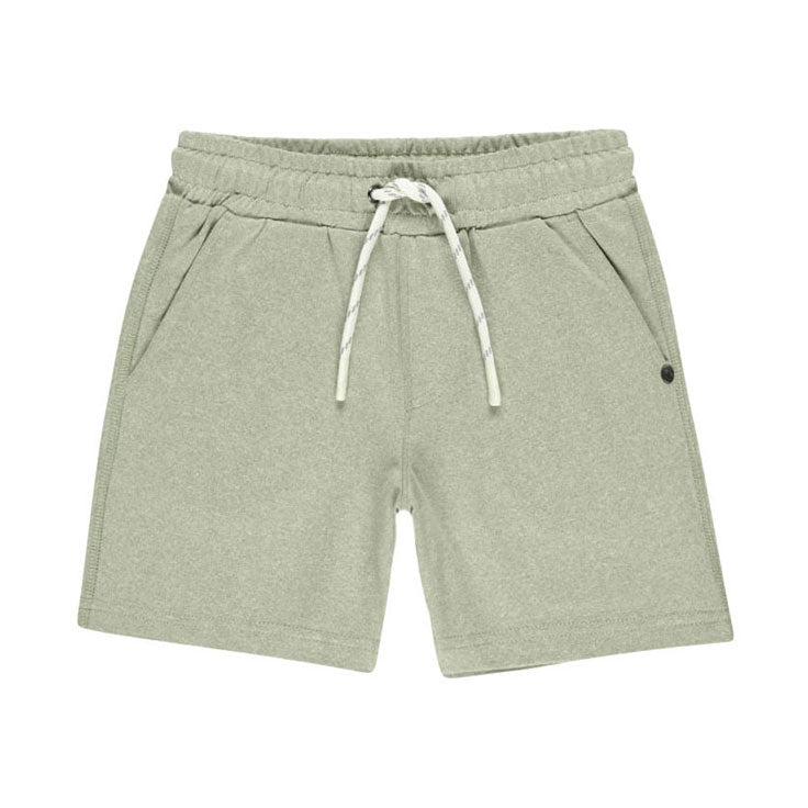 Rylee and Cru Heathered Sage Oceanside Tech Short