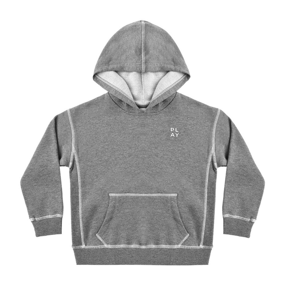 Rylee and Cru Dark Heather Grey Coast Hoodie