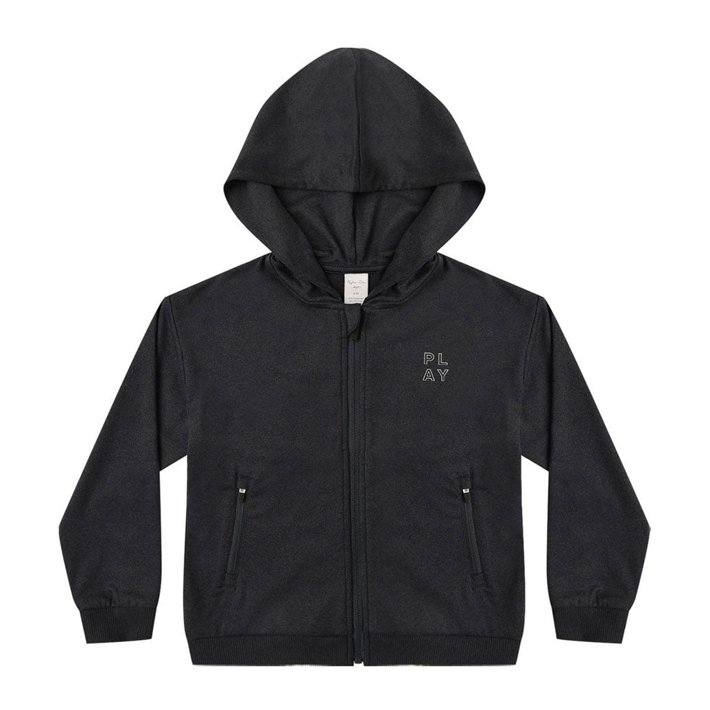 Rylee and Cru Black Tech Hoodie