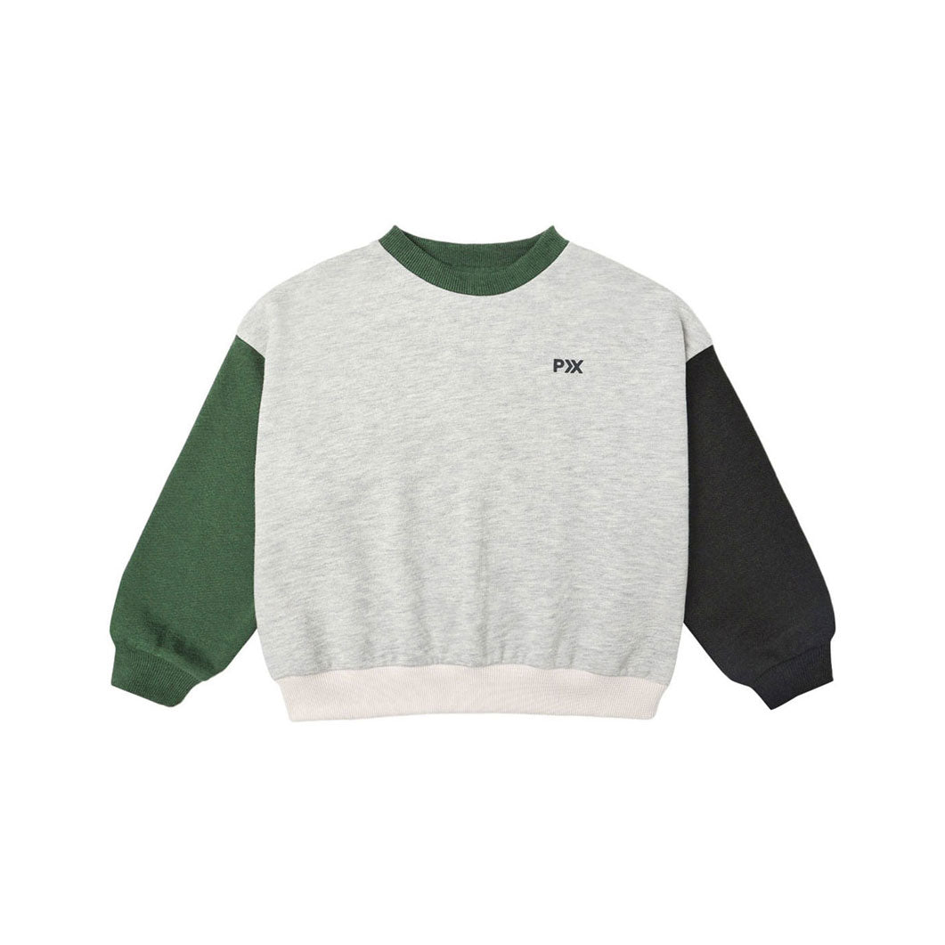Rylee and Cru Heathered Ash Relaxed Sweatshirt