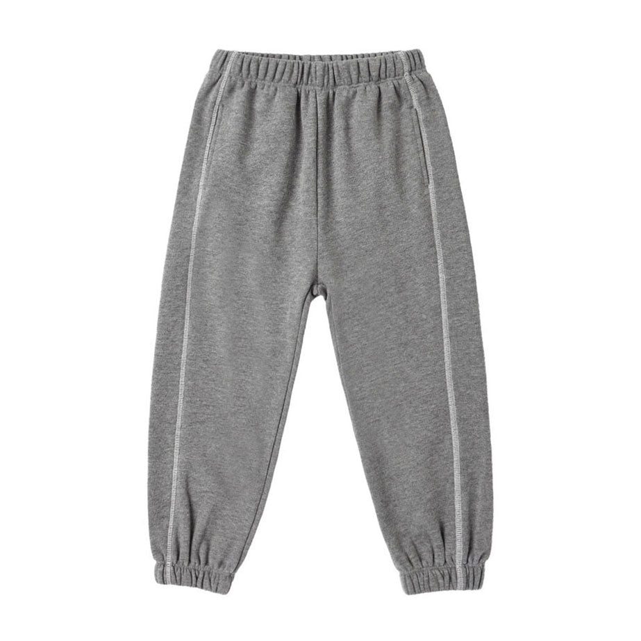 Rylee and Cru Dark Heathered Grey Sweatpant