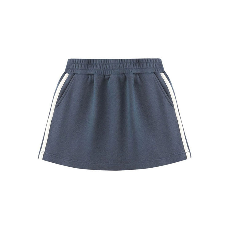 Rylee and Cru Navy Sports Skirt