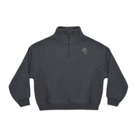 Rylee and Cru Midnight Half Zip Sweatshirt