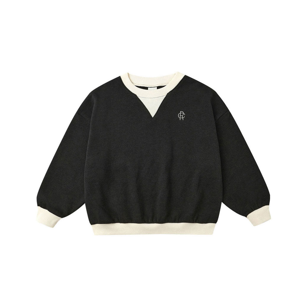 Rylee and Cru Black Rylan Sweatshirt