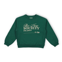 The New Society Retro Green Princeton Sweater