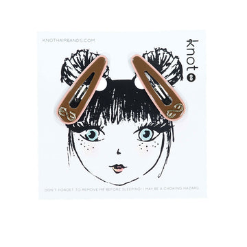   Cocoa + Blush Profile Clip Set