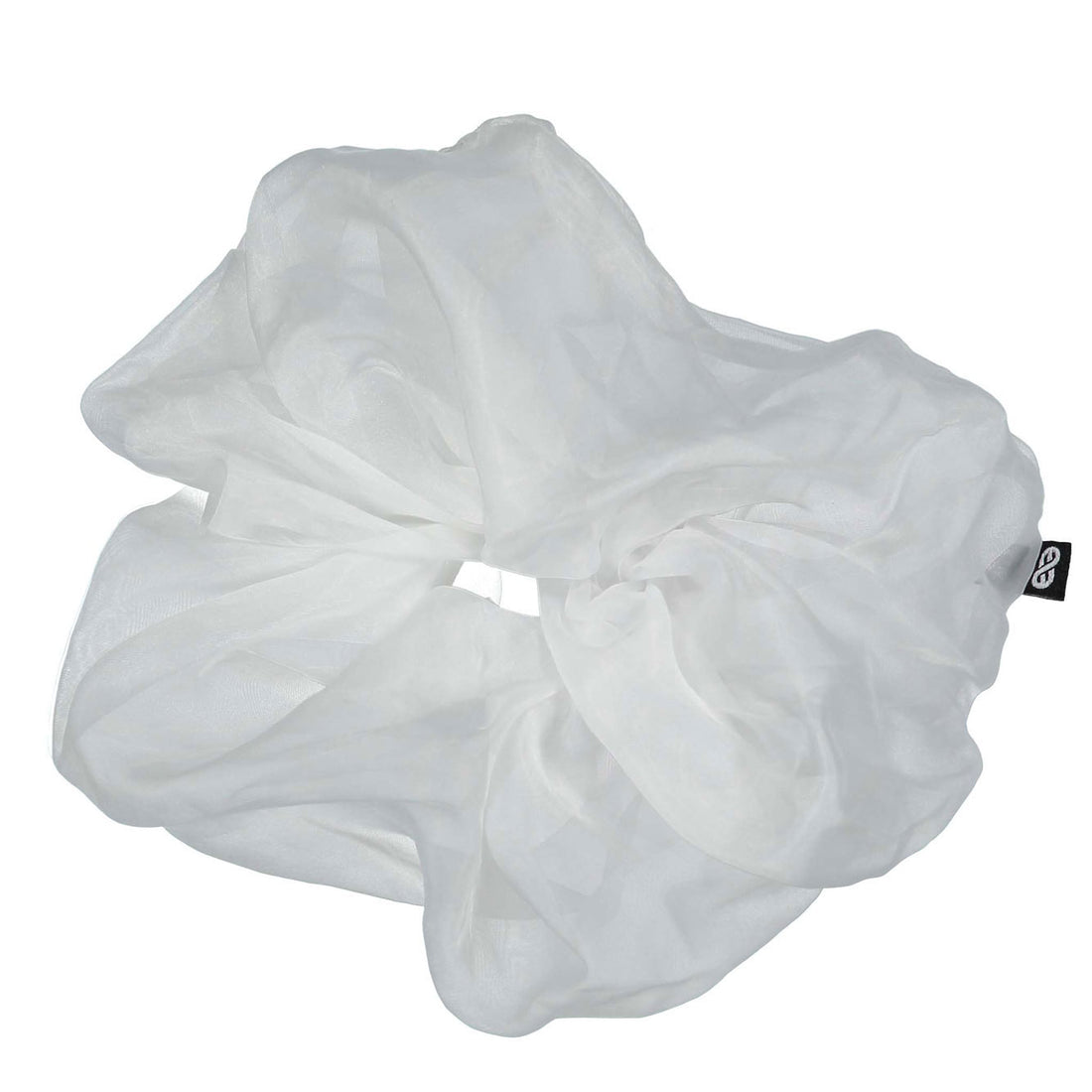 Knot Hairbands White Puff Scrunchie