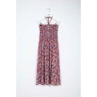 Indee Tropical Blue Printed Long Skirt