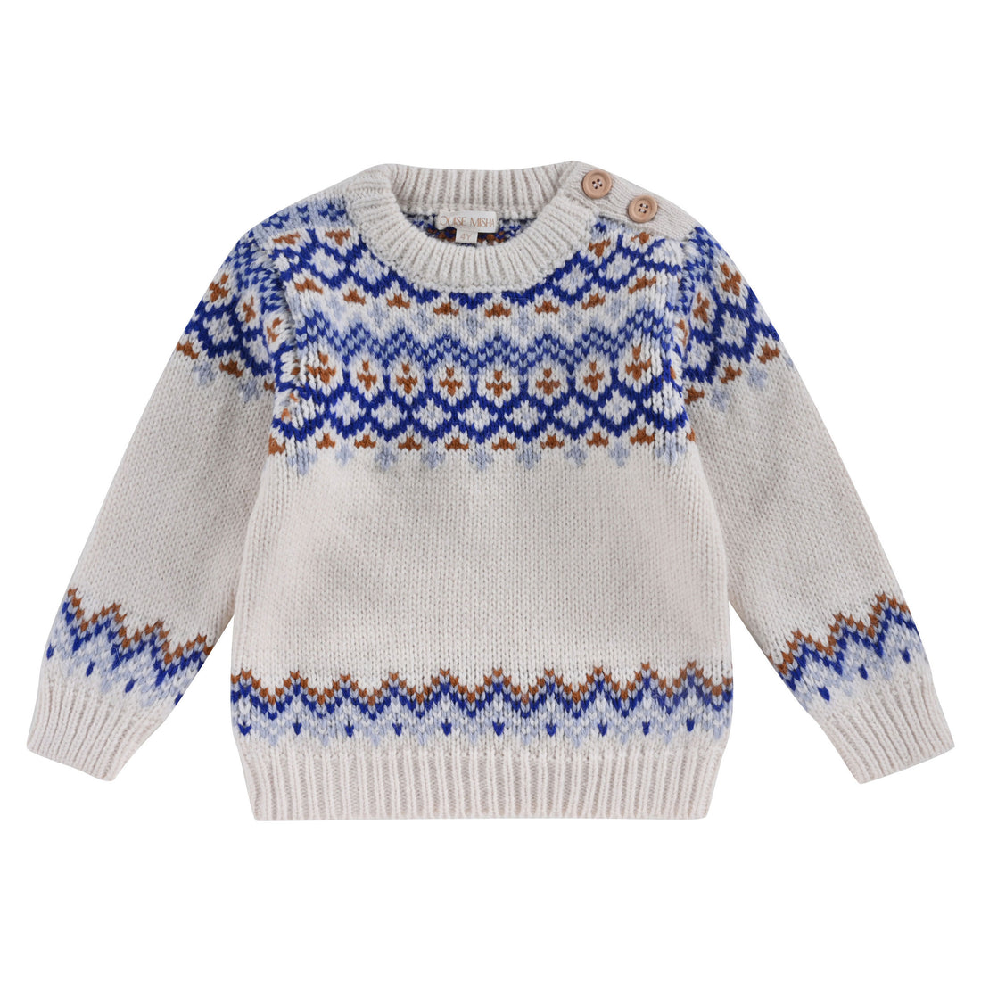 Louise Misha Cream Lounis Sweater