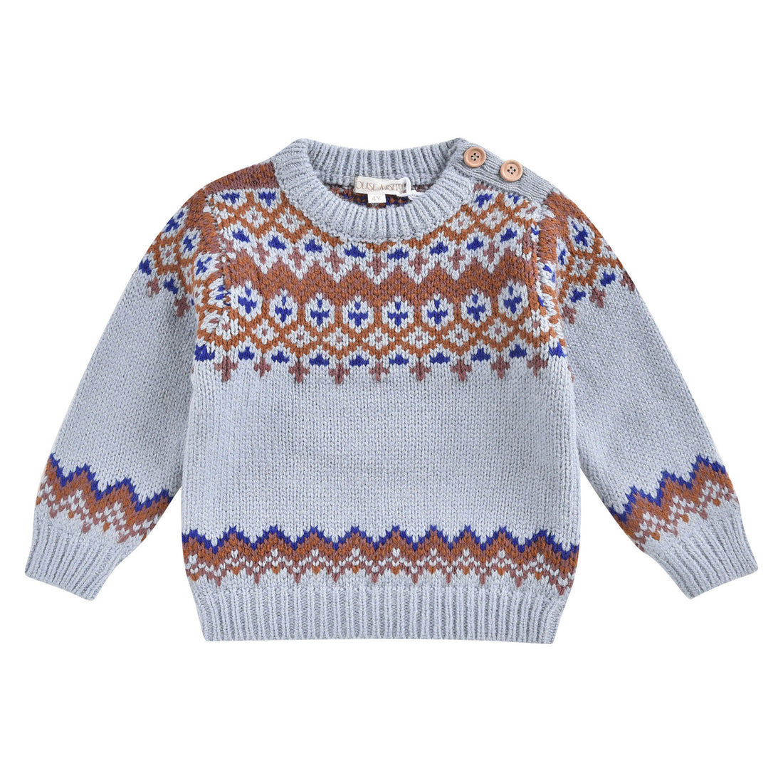 Louise Misha Heather Grey Lounis Sweater