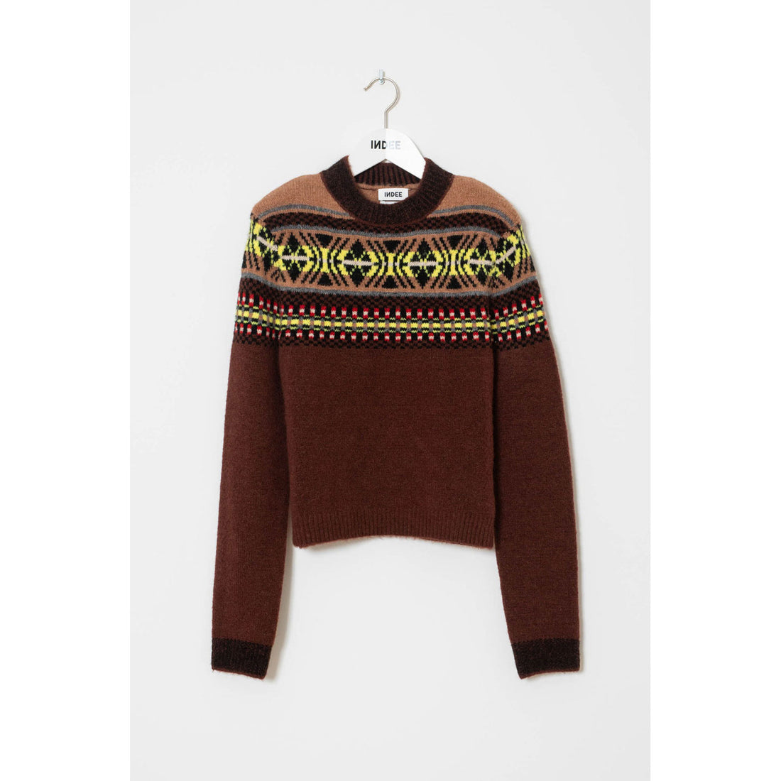 Indee  Coffee Western Pullover