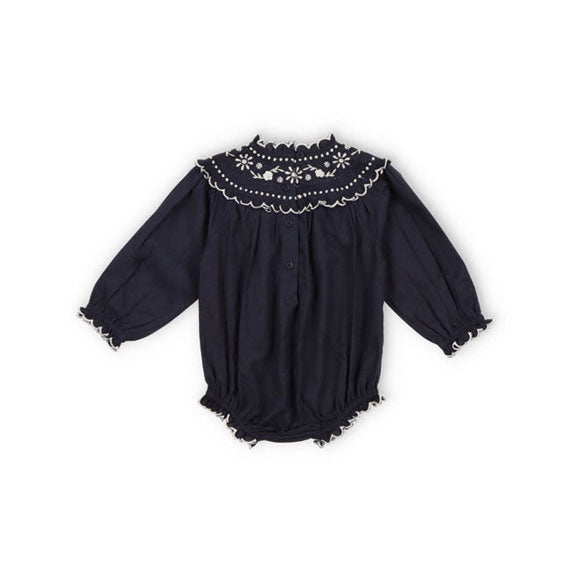The New Society Midnight Navy Pune Romper