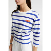 Indee Blue Striped Ls Tee