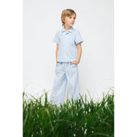 Paade Mode Blue Lagoon Cotton Shirt