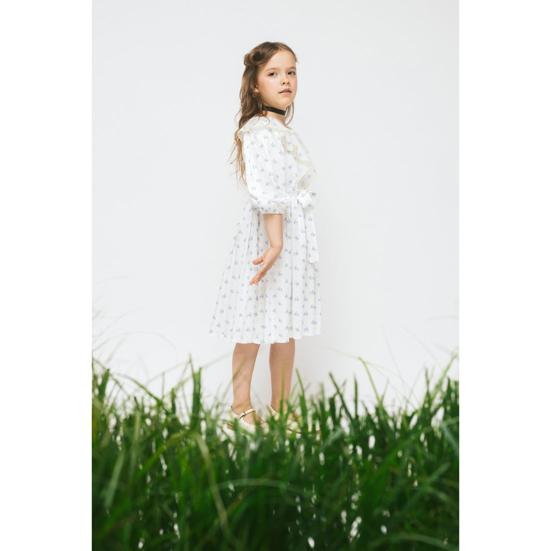 Paade Mode White Pearl Viscose Maxi Dress