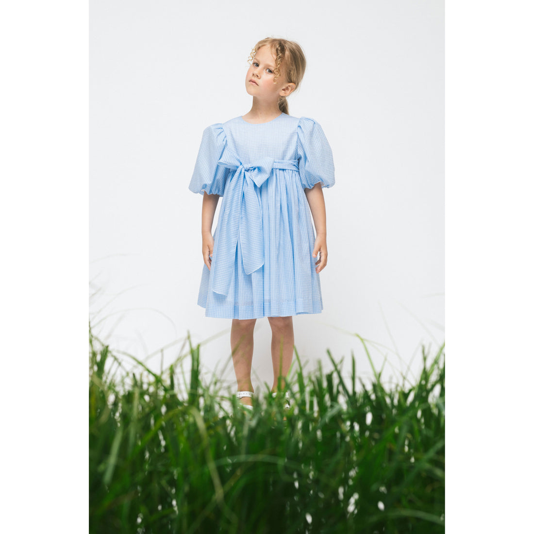 Paade Mode Blue Breeze Cotton Dress