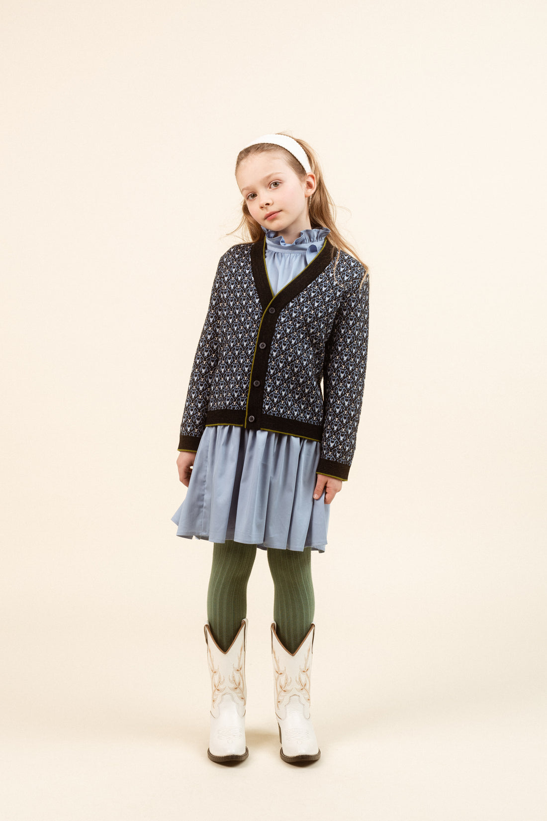 Paade Mode Blue Glacier Cardigan