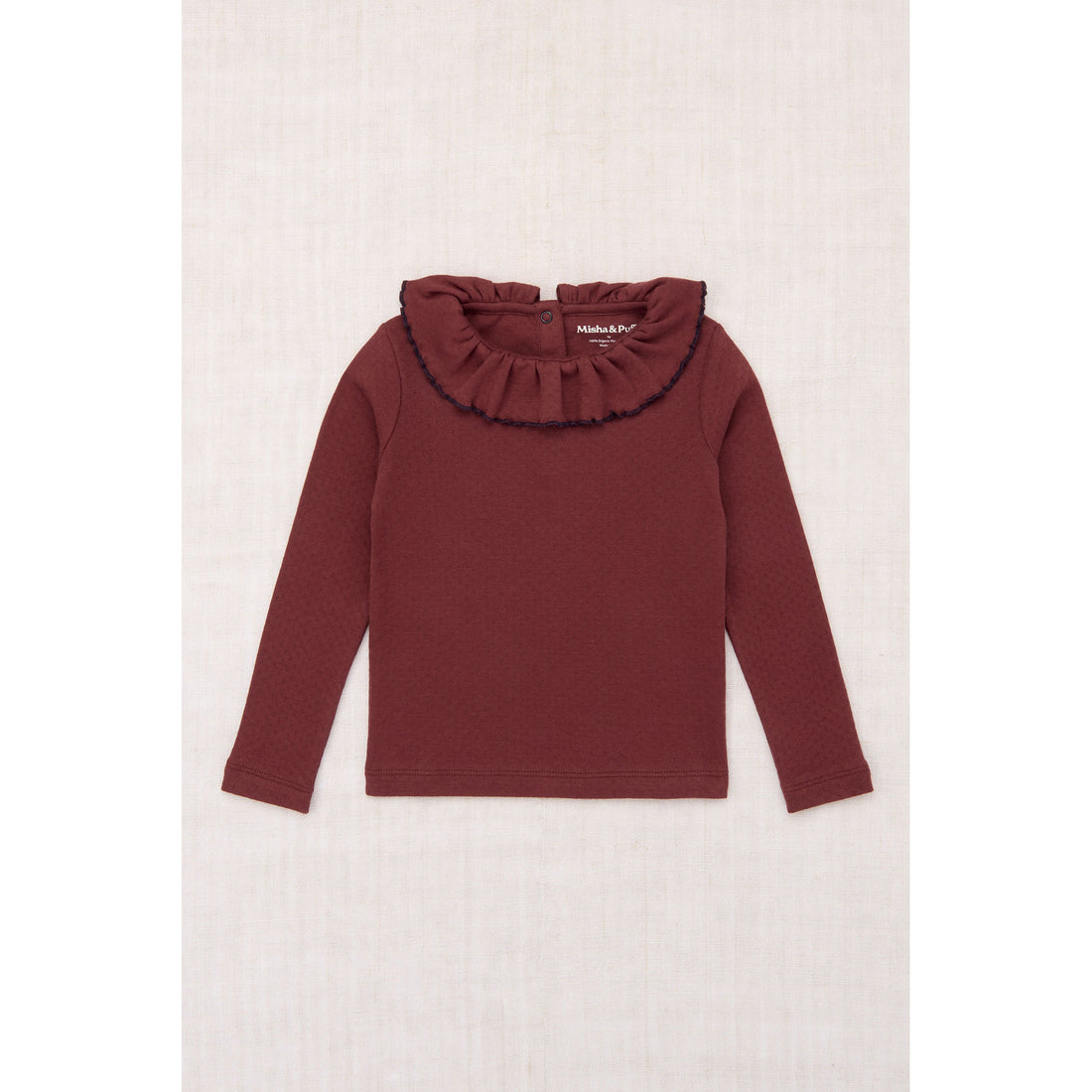 【新品未使用】Misha u0026 Puff PALOMA TOP VIOLET Misha \u0026 Puff Balloon Sleeve Paloma Tee ~ String