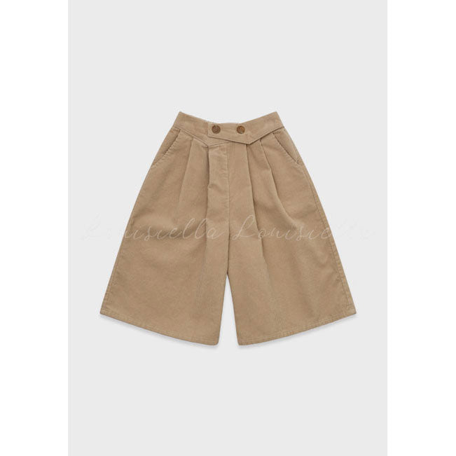 Louisiella Beige Ganaelle Corduroy Pants