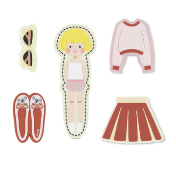  Nimix Paper Doll Girl Set
