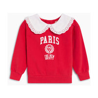 The New Society Chinese Red Paris Sweatshirt